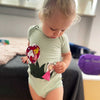 Baby Body kurzarm mint