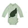 Babyset mit Wickelbody und flexibler Hose – geeignet für MARY by sticklett in modernen farben und mit den trendmnotiv kaktuss und blatt