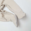 Baby Strampler aus Bambus in beige