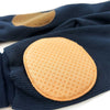 RUBBY by sticklett - Anti-Rutsch Knieschoner "Oval" in hellbraun