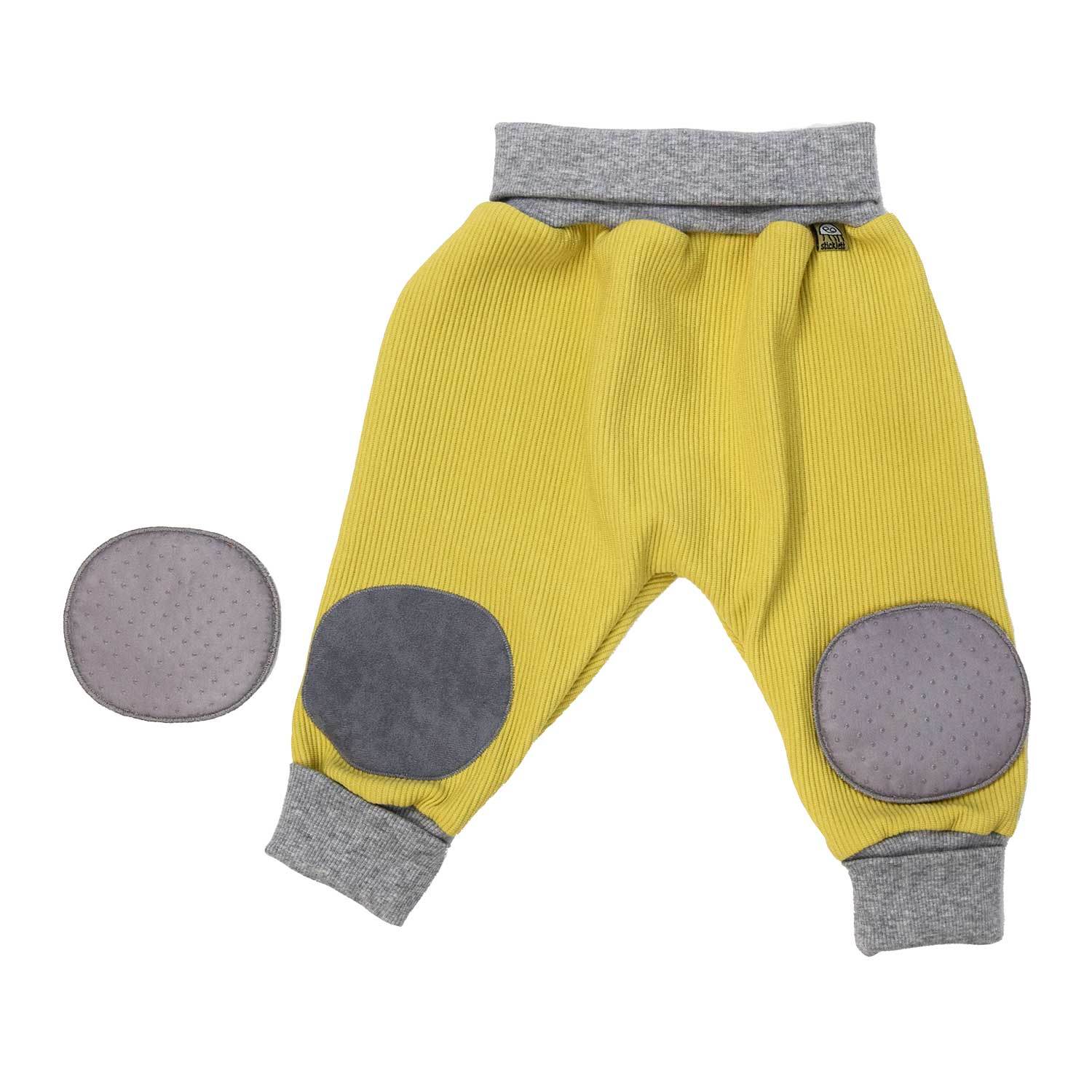 Baby Krabbelhose mit Polsterung – schützt Knie & fördert sicheres Krabbeln