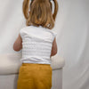Kinder Unterhemd Träger-Shirt in weiß