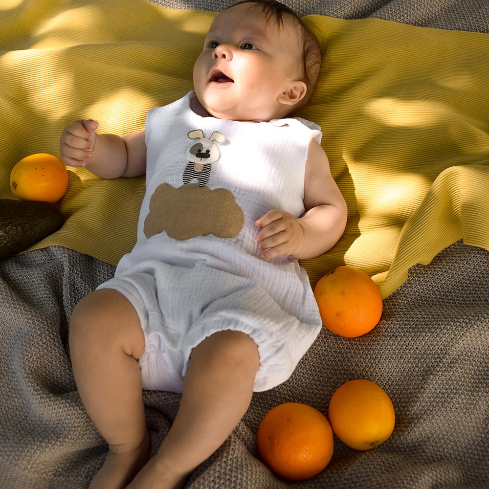 Musselin Babybekleidung – ideal im Sommer, mit rubby- & Wärmekissen-Kompatibilität