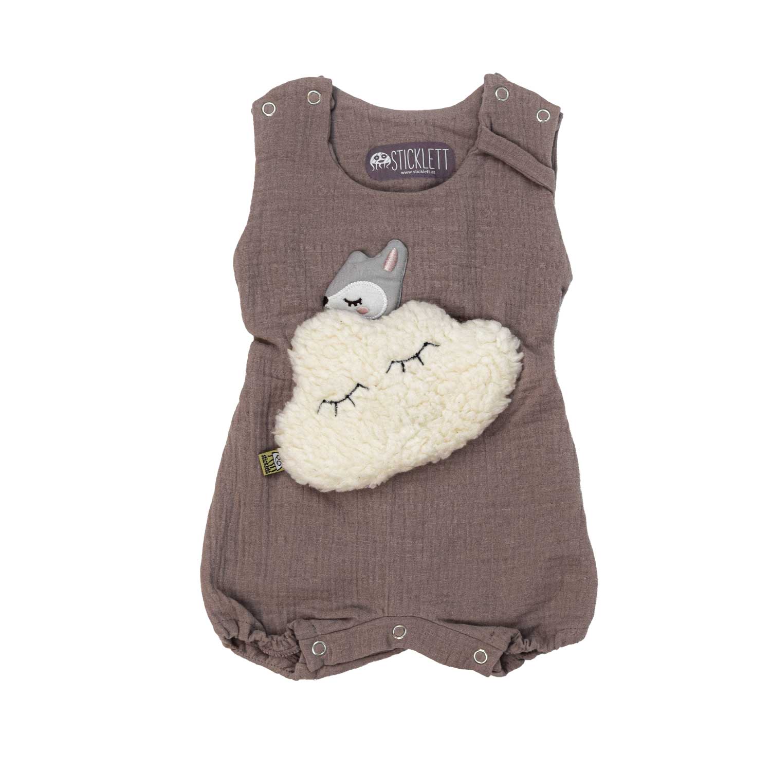 Musselin Overall für Babys – perfekter Sommerstoff, kompatibel mit rubby Pads & Wärmekissen, ideal als Geschenk für Kindergeburtstage