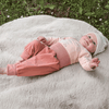 Baby Hose mit Umstulp Fuß in Apricot