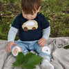 Baby T-Shirt kurzarm marine
