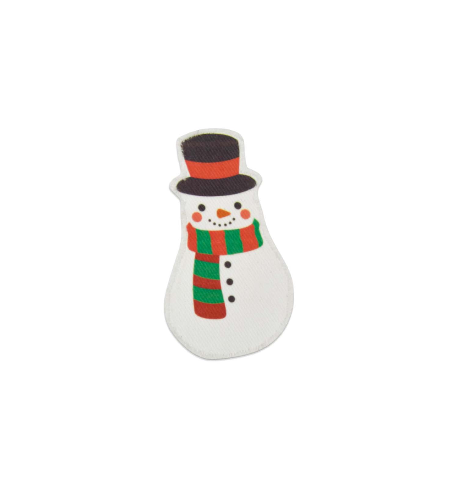 Applikation Schneemann mit Hut | sticklett Online Store.