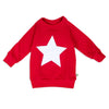 Baby Sweatshirt mit Stern langarm | sticklett Online Store.