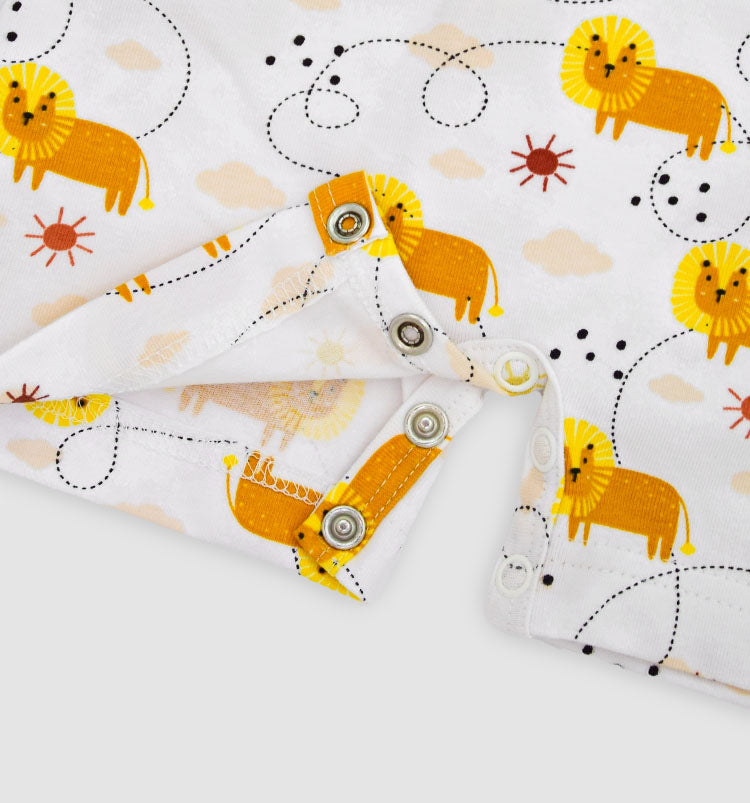 Baby Sommer Spieler mit Druckknopfverschluss