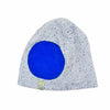 Beanie grau mit Punkten (glow-in-the-night-Effekt) | sticklett Online Store.