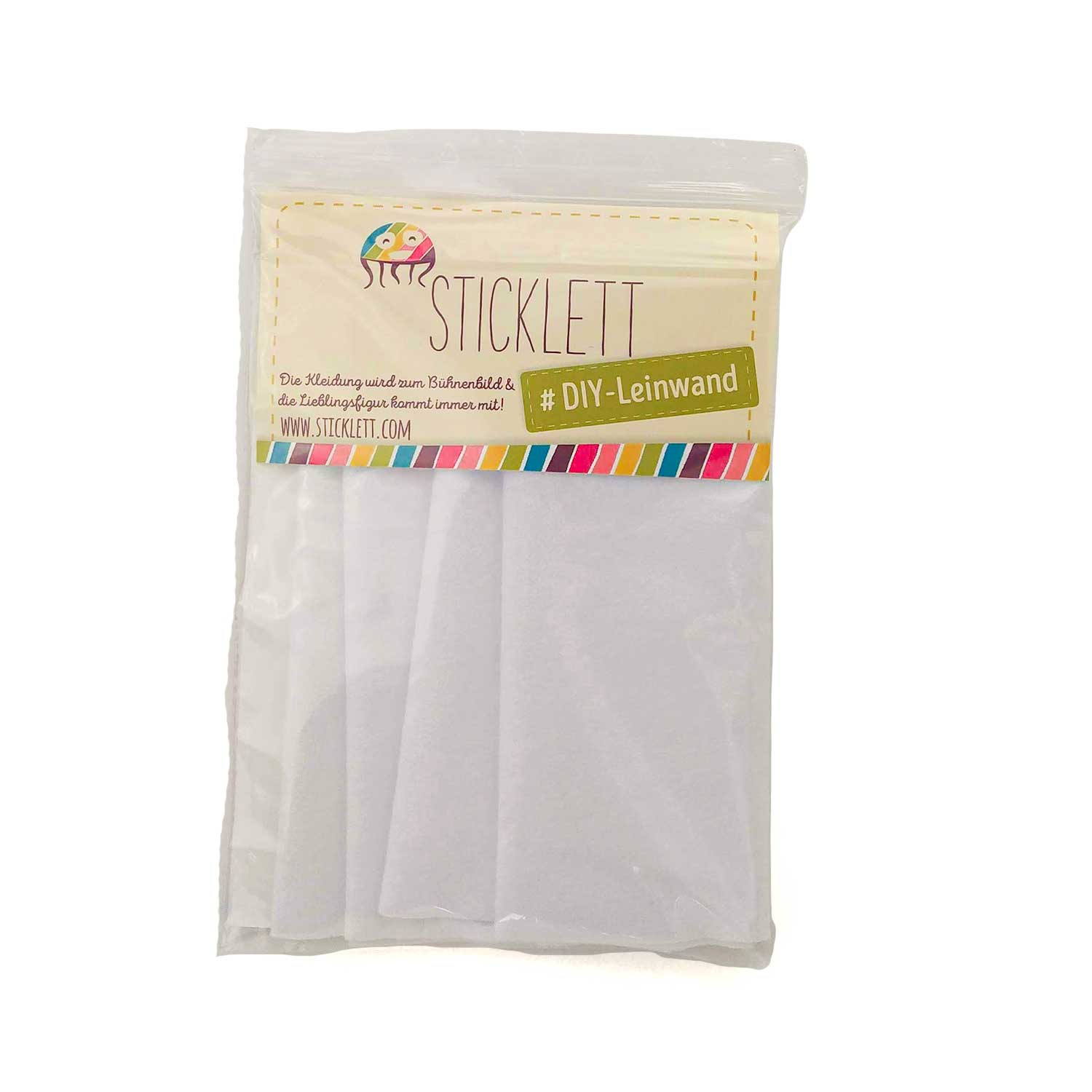 DIY Set Fleece-Stoff weiss