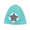 Beanie türkis mit Katzen (glow-in-the-night-Effekt) | sticklett Online Store.