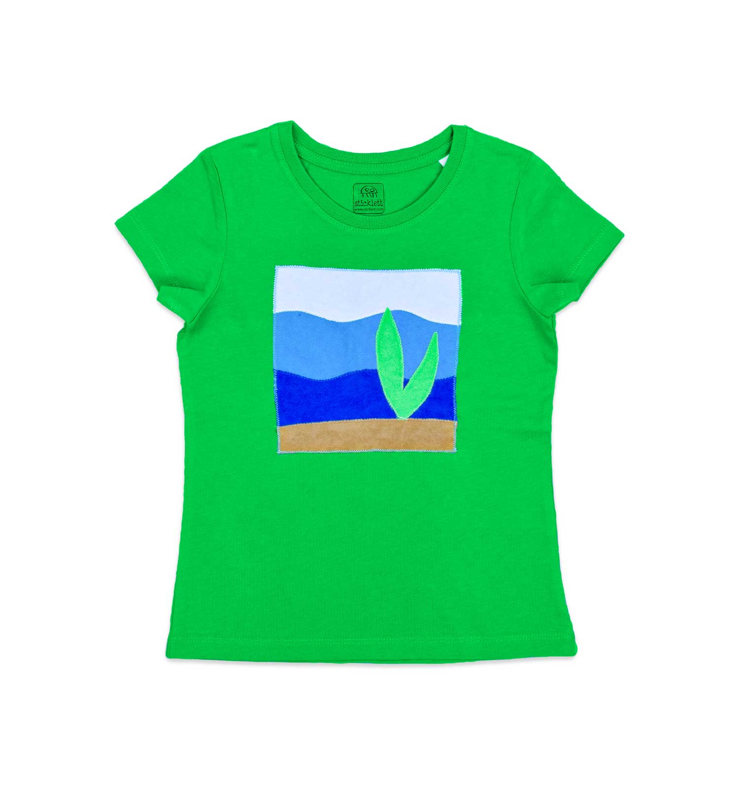 T-Shirt mit Landschaft | sticklett Online Store.