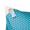 Kissenüberzug für Kinderpolster türkis | sticklett Online Store.