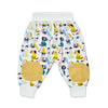 Babyhose in naturweiß mit Hunde-Motiven