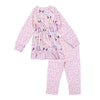 Madchen Pyjama mit lustigen Bären-Motiven und Rüschen | sticklett Online Store.