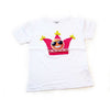 Mädchen T-Shirt mit Krone kurzarm | sticklett Online Store.