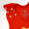 Baby Strampler mitwachsend, verstellbare Träger
